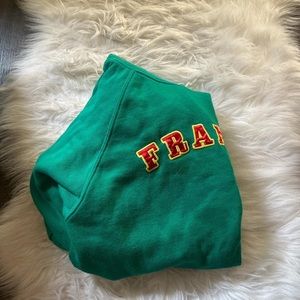 Green France hoodie